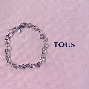 Silver tous bracelet